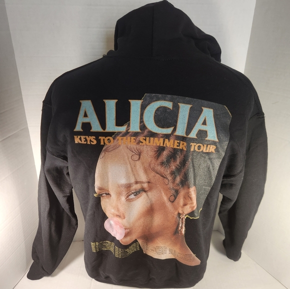 NWOT Unisex Alicia Keys To The Summer Tour Hoodie - Picture 2 of 4